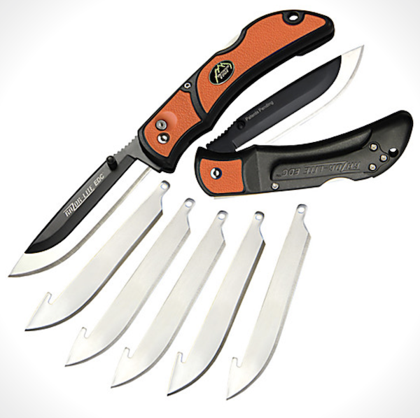 Outdoor EDGE RLB30-30 Razor Lite EDC 3" Orange with 4 Blades