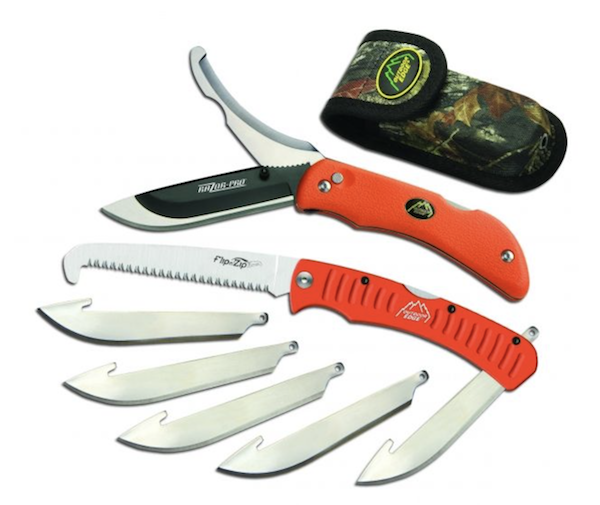 Outdoor EDGE ROC-30 3.5" Razor Pro/Saw Orange with 6 Blades