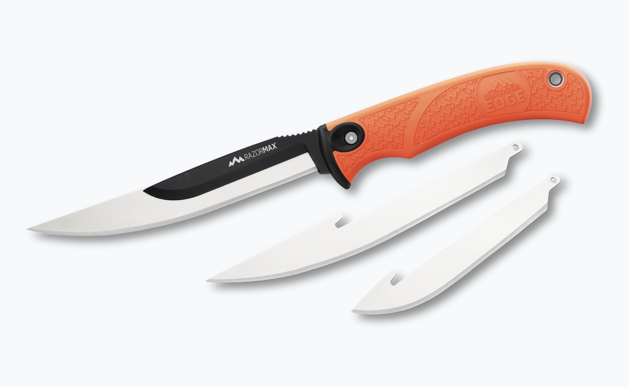 Outdoor EDGE RMB-20 RazorMax 5" Orange Knife with 6 Blades