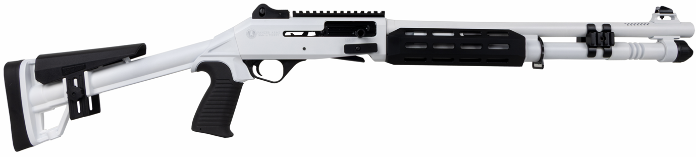 Panzer M4 Speed Pro 12 Gauge Shotgun (Alpine White)