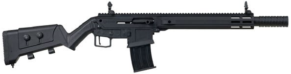 Panzer Arms Ranch 12 Tactical 12 Gauge Shotgun (18.5" Standard Black, 5-Round Shellholder)