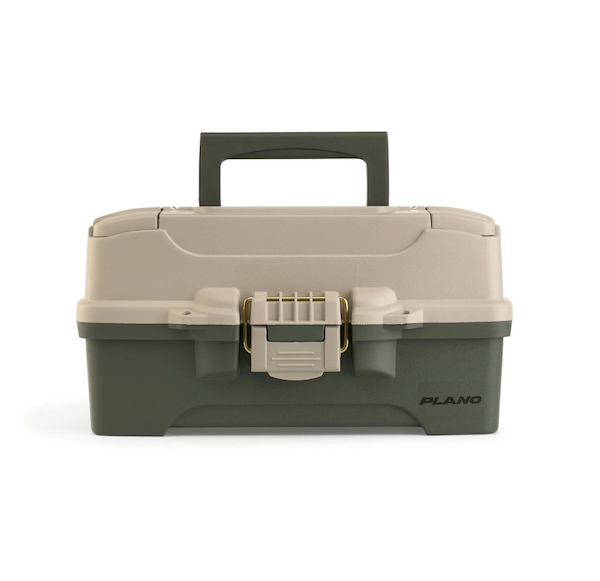 Plano One-Tray Tackle Box (Green/Tan)