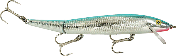 REBEL Jointed Minnow 4.5" - 3/8 Silver/Blue
