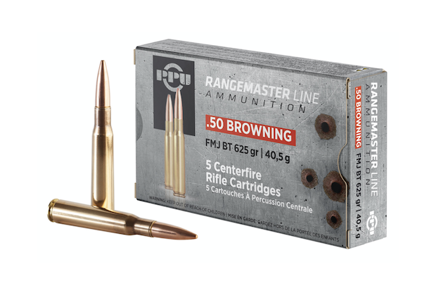 PPU RANGEMSTR 50BMG 625G FMJ 5/BX                          