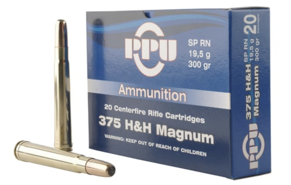 PPU 375H&H MAG 300GR SP RN 10BX                             - Prvi Partizan