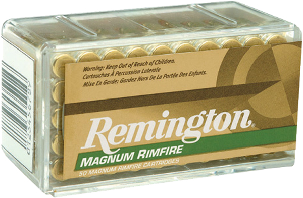 Remington Ammo 21170 - 22MAG 40GR JHP 50BX Pack