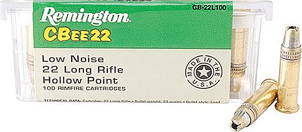 REM CBEE 22LR 33G HP LOW-VEL 100BX                         