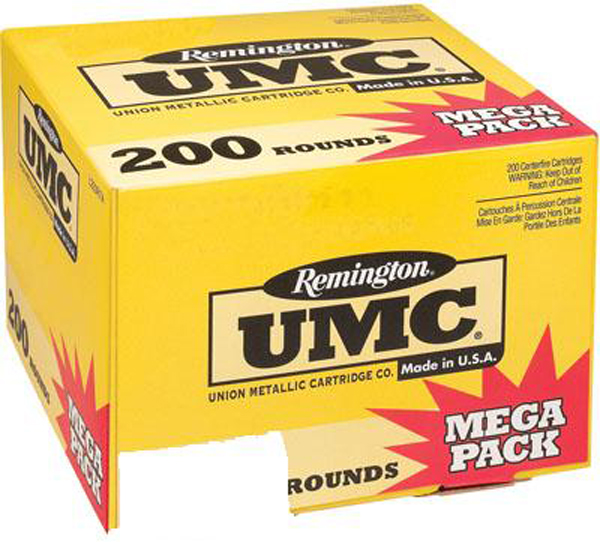 Remington 770004140100 UMC 40 S&W 180GR MC Ammo 650/Box
