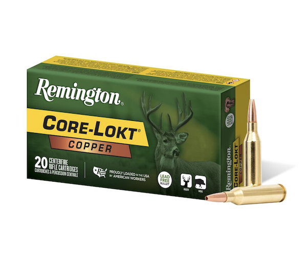 Remington Core-Lokt Copper .243 Win 85gr HP Ammo; 20/Box