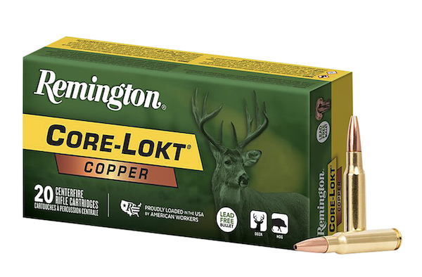 Remington Core-Lokt Copper .308 Winchester Rifle Ammunition 150 Grain Copper HP