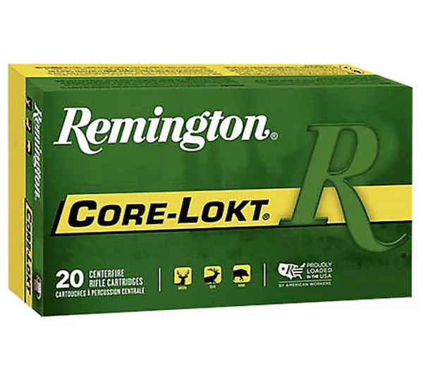 Remington Core-Lokt .450 Bushmaster 300gr Pointed Soft Point Rifle Ammunition