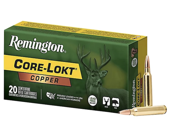 Remington Core-Lokt Copper .30-06 Springfield 150gr Copper Hollow Point Ammunition (20 Rounds)