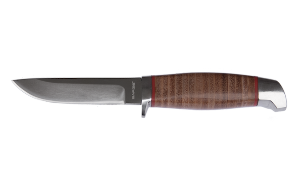 Sarge Knives Tkretro Stacked Leather FX BL SK-923 - Sarge
