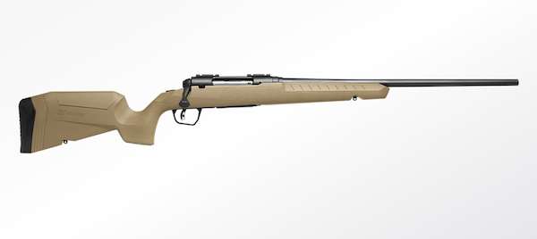Savage 32115 Axis II 7mm-08 Rem 4+1 Matte Black FDE Synthetic Stock 20" - SAVAGE ARMS - 7mm-08