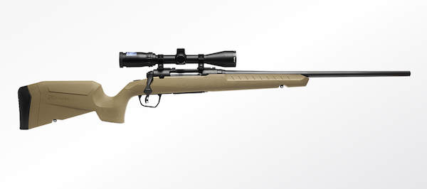 Savage Arms Axis 2 XP FDE Compact 243 Win 20in Rifle with Bushnell Banner 3-9x40