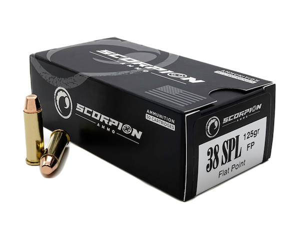 Scorpion .38 Special 125 Grain TMC-FP 50-Round Box
