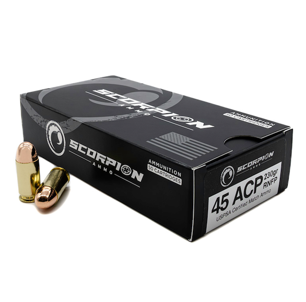 Scorpion .45 Auto 230gr TMC-RN 50rd Box
