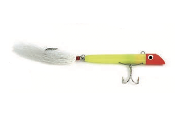 SS GOTCHA 1500 2OZ RED/CHT SGL HK WHT BKTAIL               