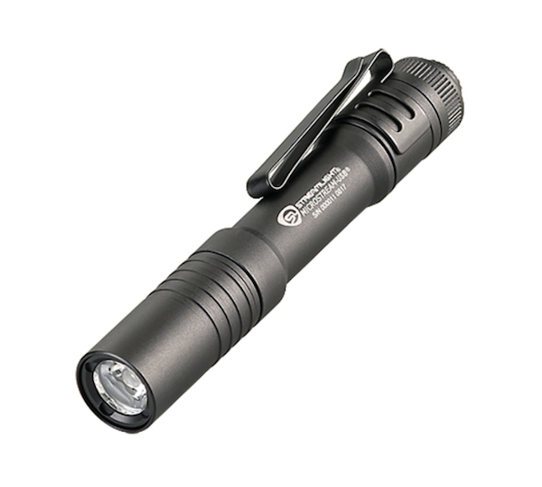 Streamlight 66604 MicroStream USB Rechargeable 250-Lumen Flashlight Black - Streamlight