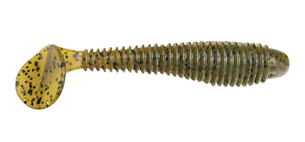 Strike King Rage Swimmer 3.25 Inch Green Pumpkin Pack of 8, Model RGSW314-46