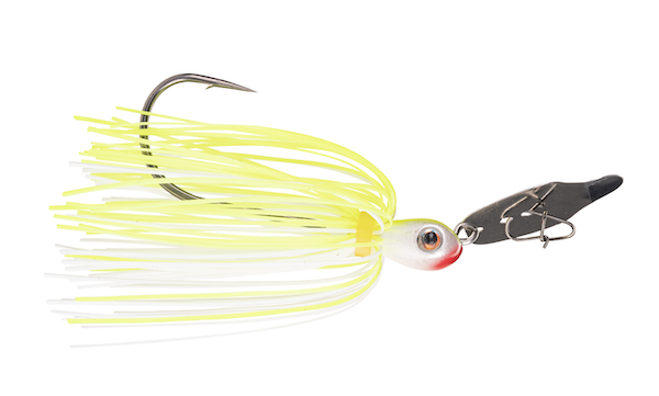 Strike King Thunder Cricket 3/8oz in Chartreuse/White - Model TCVSJ38-3