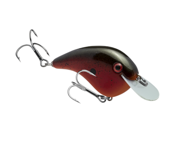 Strike King HCCM340 Chick Magnet Flatside Crankbait, Tomato Soup Color, 7-Inch, 0.04 oz, Ideal for Adults