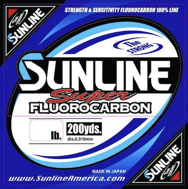 SUNLINE 63031776 Super Fluorocarbon 14lb 200yd Fishing Line