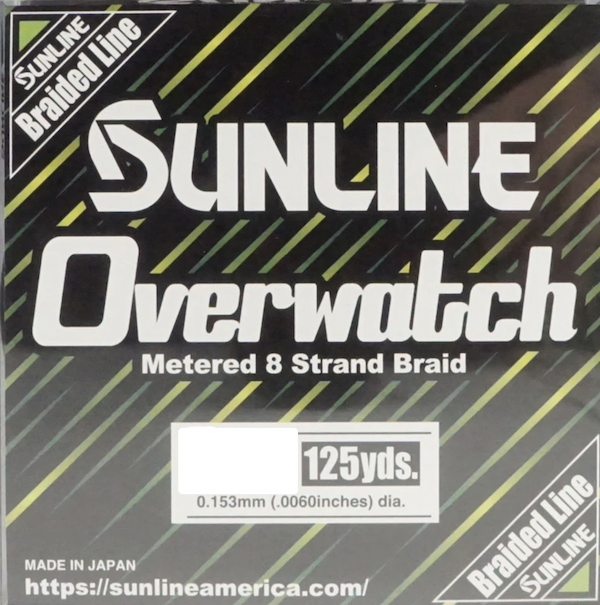 SUNLINE 63043852 Overwatch 10lb Green Metered Fishing Line 125yd - Sunline