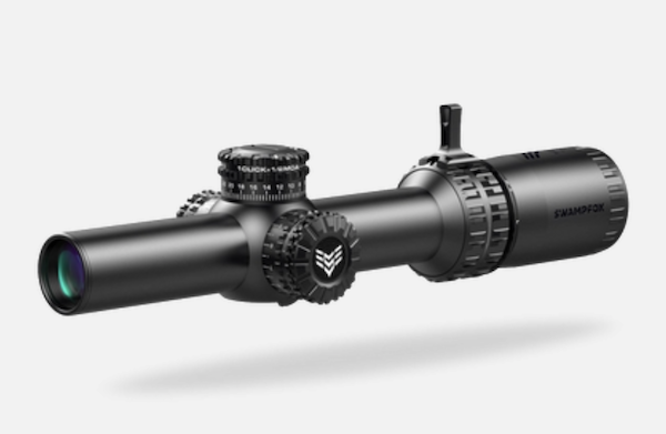Swampfox Arrowhead 1-10x24 SFP Red IR BDC 30mm LPVO Riflescope (Guerrilla Dot BDC Long)
