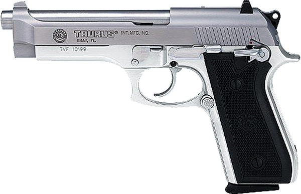 Taurus PT92 9mm 5" Stainless Steel Semi-Auto Pistol (17rd)