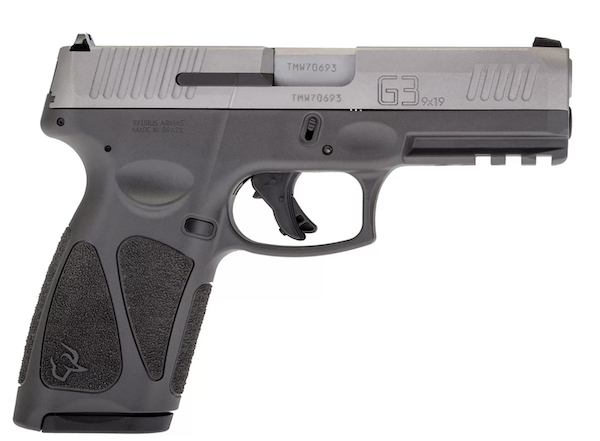 Taurus G3 9mm Luger 4 in Gray Polymer 17 Round Striker Fired Pistol - View 4