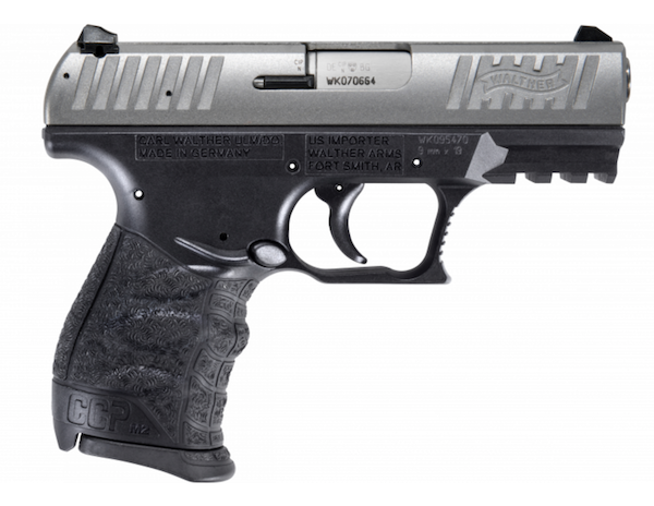 Walther CCP M2 .380 ACP 3.54 in Semi-Auto 8-Round Pistol (Stainless/Black)