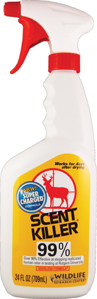 Wildlife Research 555 Scent Killer Trigger Spray Odor Eliminator (24 oz)