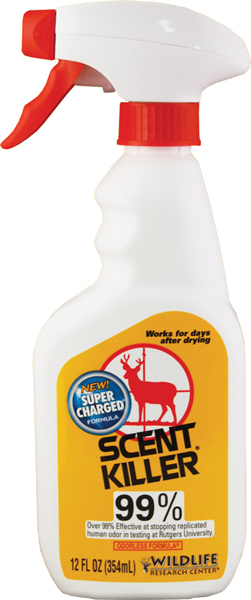 Wildlife Research Scent Killer Super Charged Odor Eliminator 12 oz Spray