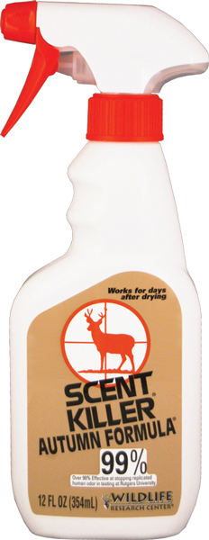 Wildlife Research Scent Killer Super Charged Autumn Formula 12 oz Spray