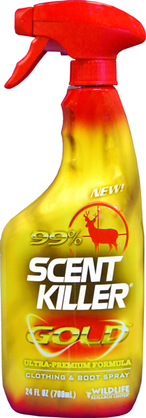 Wildlife Research Scent Killer Gold Odor Eliminator Trigger Spray 24 oz