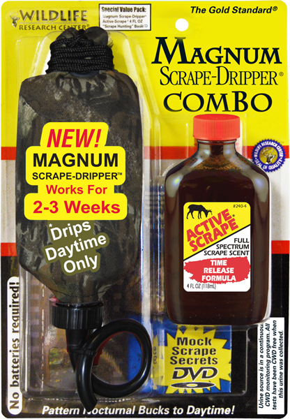 Wildlife Research Magnum Scrape-Dripper Combo 4 oz
