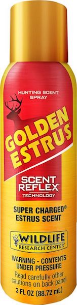 Wildlife Research Golden Estrus Scent Reflex Spray Can (3 oz)