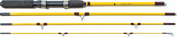 Eagle Claw Fishing Tackle Ec Pack Rod 4P-76" Spin/Fly - Eagle Industries