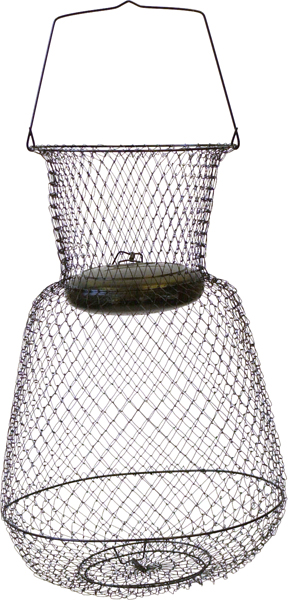 Eagle Claw 11050-002: Large 14x25in Floating Fish Basket by Renowned Fishing Equipment Manufacturer - Eagle Industries