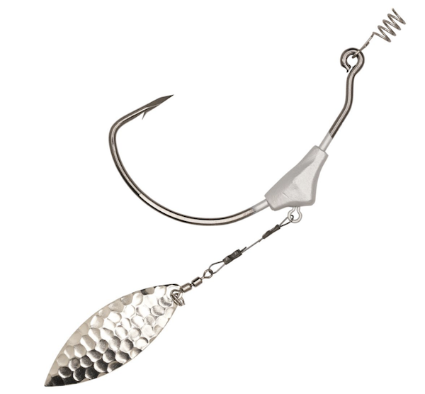 EC TROKAR SWIM BLADE 3/8 OZ #3 HAM NKL 7/0 HOOK            