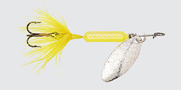Yakima Rooster Tails Yak 1/4 Yellow Model 212 - Yakima Bait