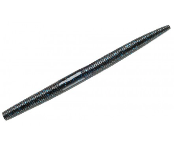 YUM 4" DINGER 10PK BLK/BLUE FLK                            