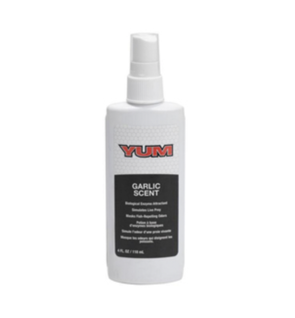 YUM F2 4OZ SPRAY ATTRACTANT GARLIC                         
