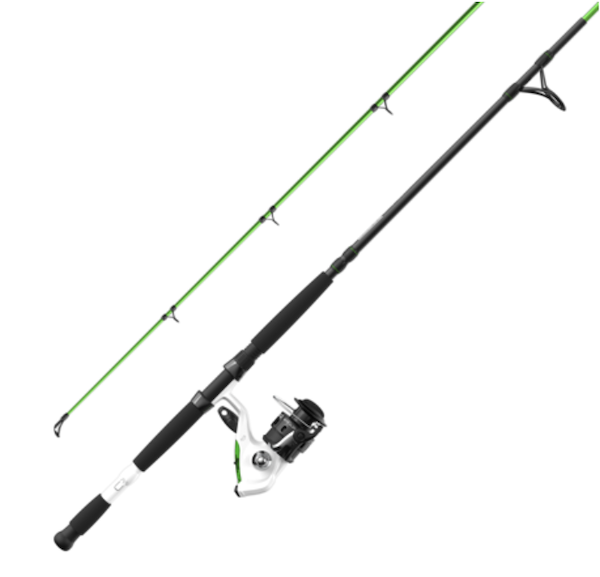 Zebco 21-43645 Salt Fish Bite Alert 7' MH Spin Combo - Zebco