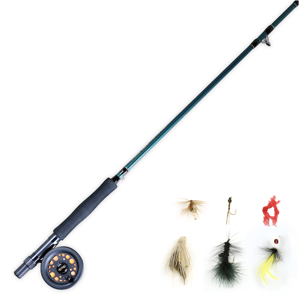 Zebco 21-43563 Martin Fly Fishing Kit 6#