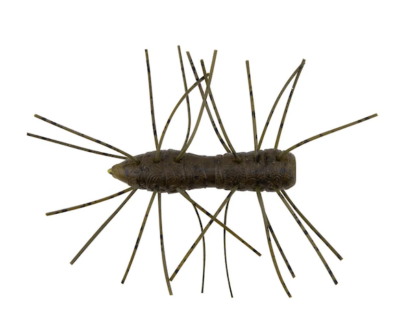 ZMAN FUZZY BUGZ 1.75" GREEN PUMPKIN 4PK                     - Z-Man