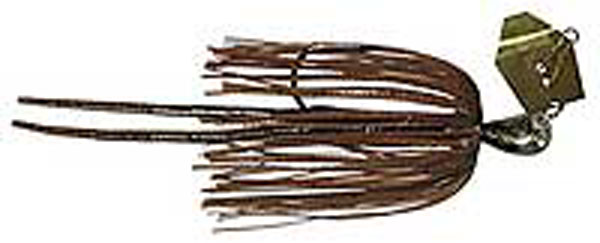 ZMAN ORG. CHATTERBAIT 3/8 BROWN/BLK                        