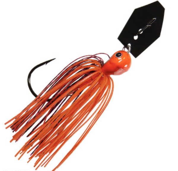ZMAN CHATTERBAIT JACKHAMMER 1/2 OZ FIRE CRAW               
