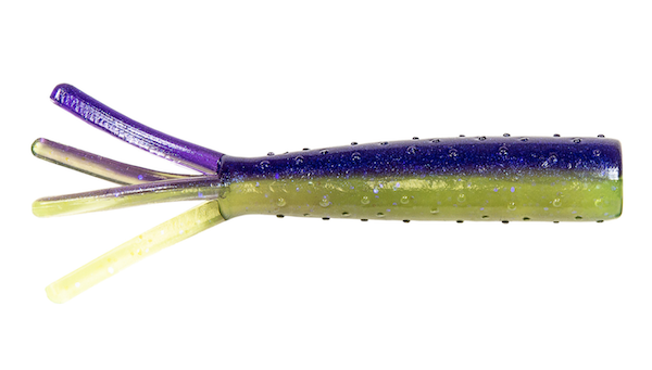 ZMAN TRD TICKLERZ 2.75" PURPLE DEATH 8 PACK                 - Z-Man